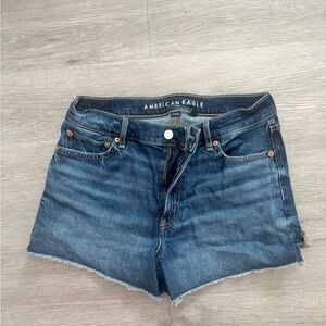 American Eagle Outfitters Dark Blue Jean Shorts